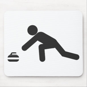 Curling slide mouse pad