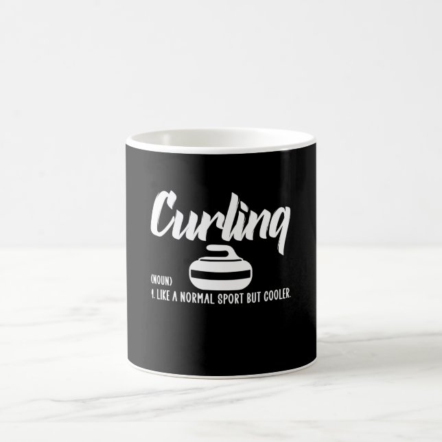 curling Sport Coffee Mug (Center)