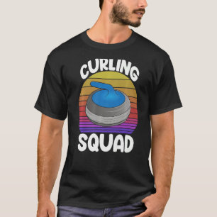 Curling Sqaud Gaming Men World's Greatest Curling  T-Shirt