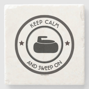 Curling Stone Coaster