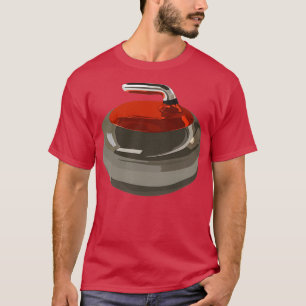 Curling stone drawing T-Shirt