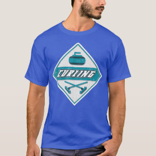 Curling Stone Funny Trendy Ice Sports Gift T-Shirt