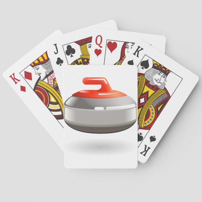 Curling Stone Playing Cards (Back)