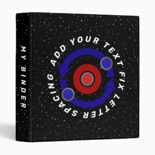 Curling Stone rolling like the Earth's orbit Binder