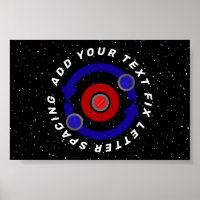 Curling Stone rolling like the Earth's orbit