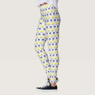 Curling Stones Ice Sport Leggings