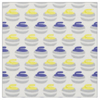 Curling Stones Ice Sports Patterned