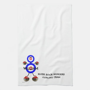 Curling Team Kitchen Towel