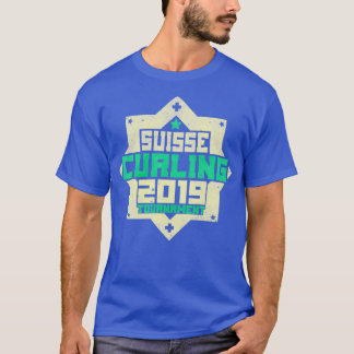 curling winter sports curler game ice sports gift T-Shirt