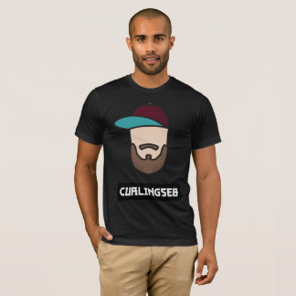 Curlingseb Black T-shirt Men