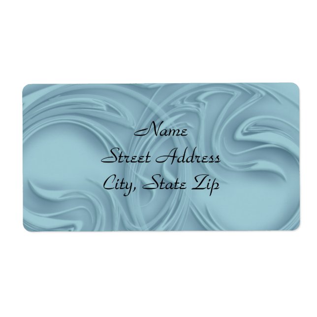 Curls Over Blue Artwork Book Identification (Front)