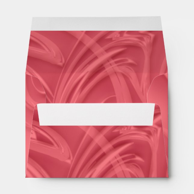 Curls Over Red Envelope (Back (Bottom))