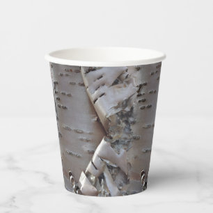 Curly Birch Bark Tree Rustic Paper Cup
