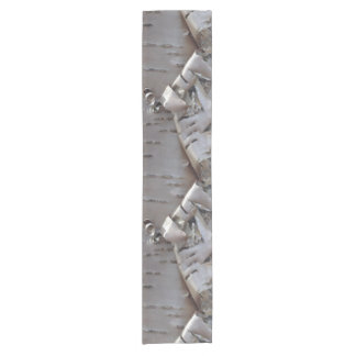 Curly Birch Bark Tree Rustic Short Table Runner