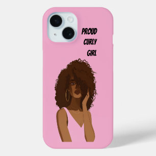 CURLY GIRL iPhone 15 CASE