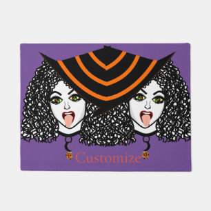 Curly-haired Witch Thunder_Cove Doormat