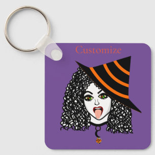 Curly-haired Witch Thunder_Cove Keychain