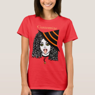 Curly-haired Witch Thunder_Cove T-Shirt