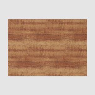 Curly Koa Acacia Wood Grain Look Tissue Paper