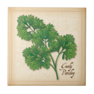 Curly Parsley Ceramic Tile