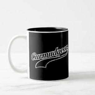 Curmudgeon Two-Tone Coffee Mug