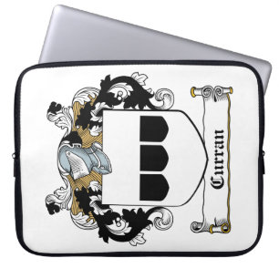 Curran Family Crest Laptop Sleeve