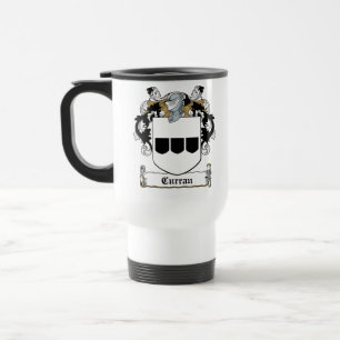 Curran Family Crest Travel Mug