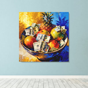 “Currency of Nature” – Fruits of My Labour Canvas Print