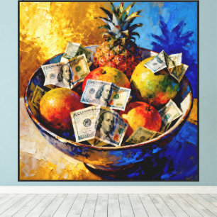 “Currency of Nature” – Fruits of My Labour Canvas Print