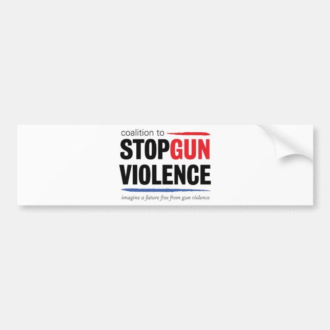 Current CSGV logo Bumper Sticker (Front)