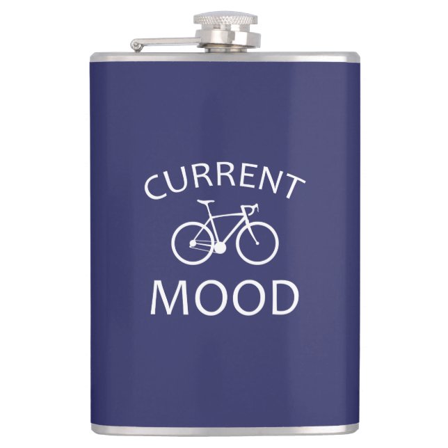 Current Mood Cycling Hip Flask (Front)