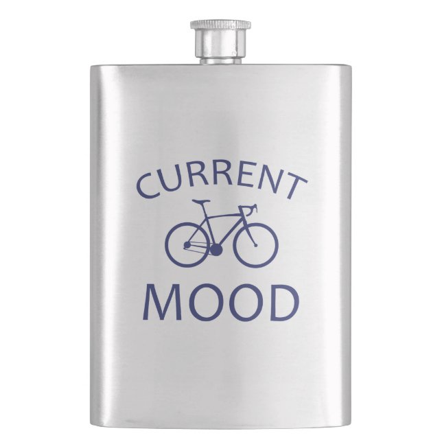 Current Mood Cycling Hip Flask (Front)