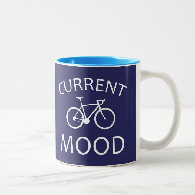 Current Mood Cycling Two-Tone Coffee Mug (Right)