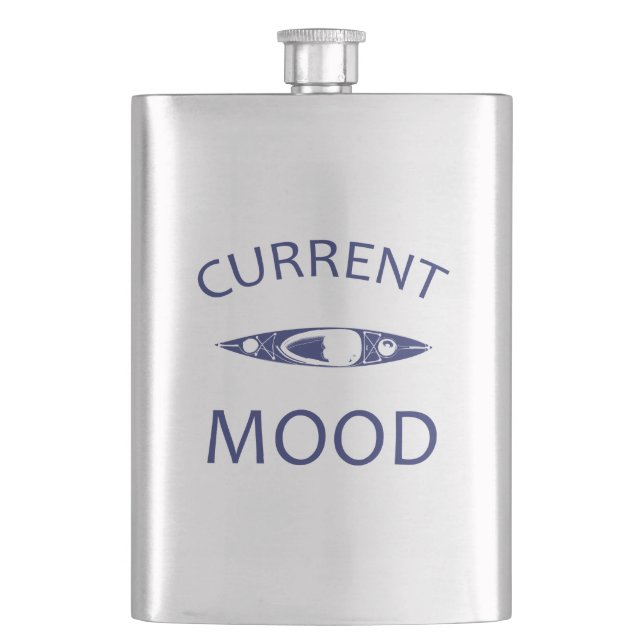 Current Mood Kayaking Hip Flask (Front)
