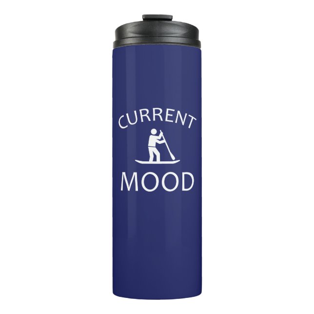 Current Mood Stand Up Paddling Thermal Tumbler (Front)