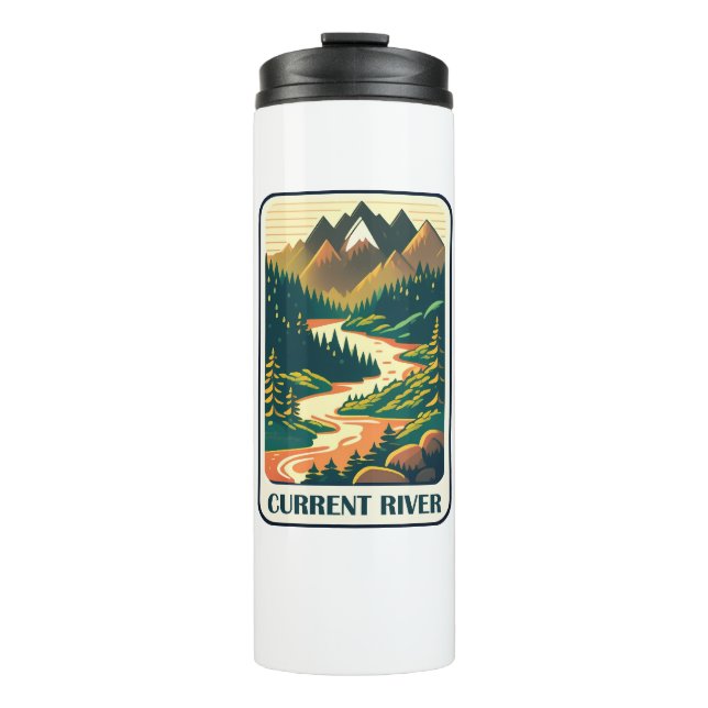 Current River Missouri Colours Thermal Tumbler (Front)