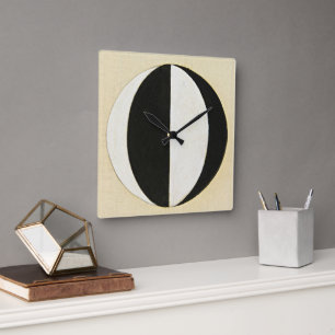 Current Standpoint of Mahatmas by Hilma af Klint  Square Wall Clock