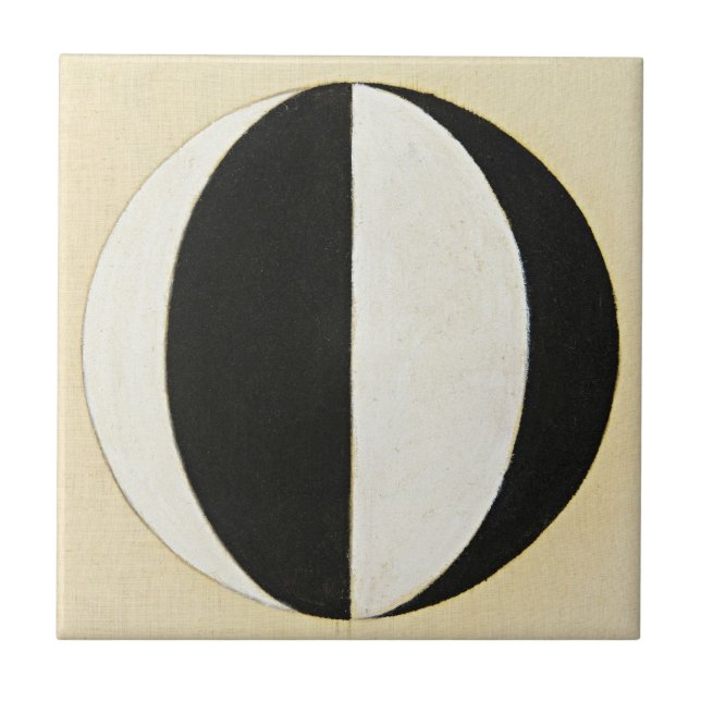 Current Standpoint of Mahatmas by Hilma af Klint  Tile (Front)