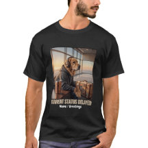Current Status Delayed Dog Graphic