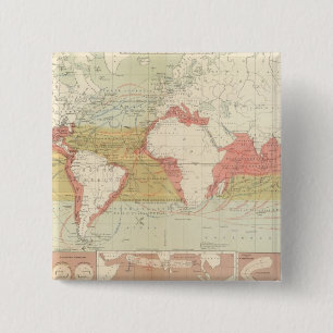 Currents of air 2 inch square button