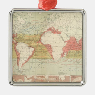 Currents of air metal ornament