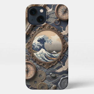 Currents of the Past: A Collector’s Legacy iPhone 13 Case