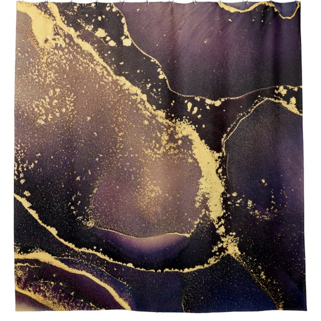 Currents of translucent hues, snaking metallic swi (Front)