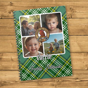 Currie Family Photo Collage Notebook