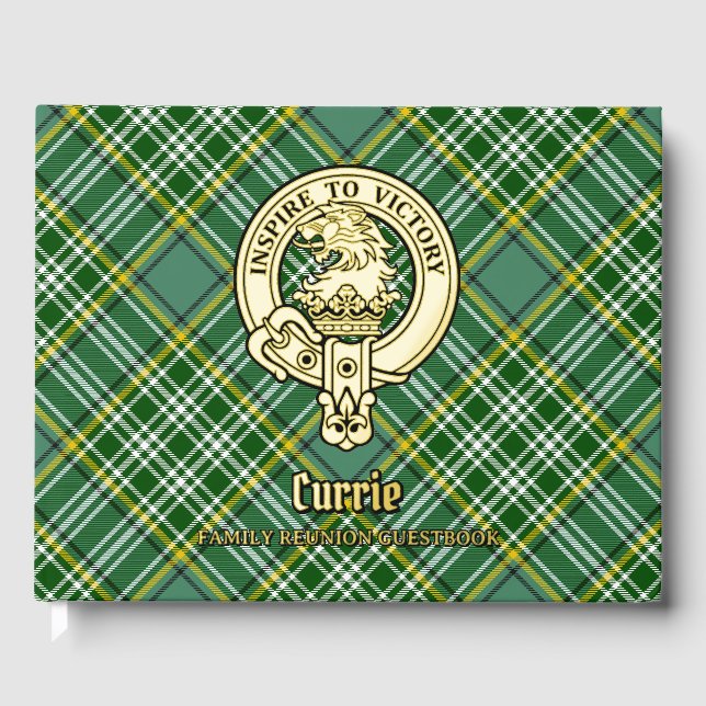 Currie Family Reunion Guest Book (Front)