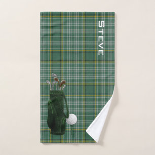 Currie Plaid Golf Towel