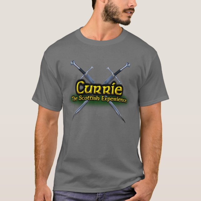 Currie The Scottish Experience Clan T-Shirt (Front)