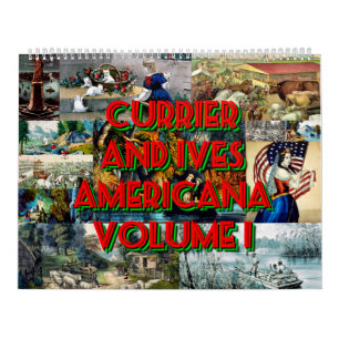Currier & Ives Americana Volume 1 Calendar