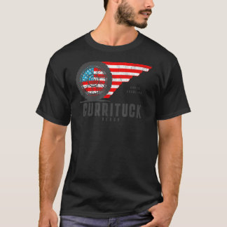 Currituck Beach NC Summertime Vacationing Patrioti T-Shirt