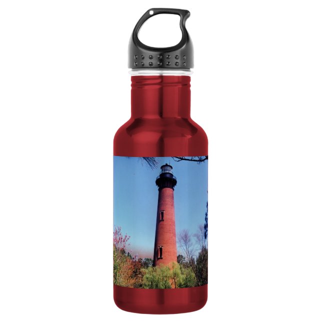 Currituck Lighthouse 532 Ml Water Bottle (Front)